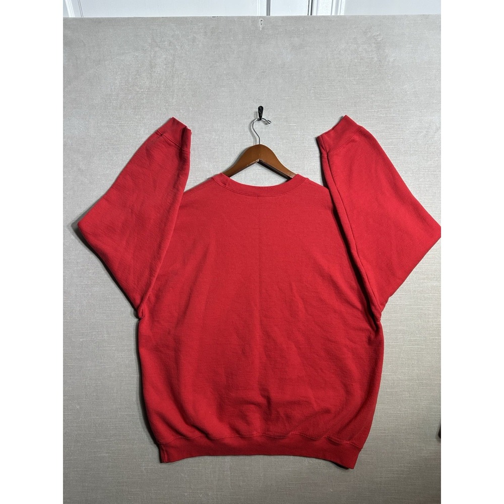 Semper Fidelis Society Sweatshirt Marines Large Red Boston 1987-2017 Crewneck - Picture 6 of 6